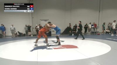 130 kg Cons. Rd Of 16 - Kendrick Salcido, California vs Daniel Barnes, California