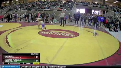 87 lbs Cons. Round 4 - Max Bell, All-Phase Wrestling Club vs Hunter Furlong, The Pride Mat Club