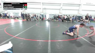 146 lbs Consi Of 8 #1 - Jake Wright, PA vs Blake Coakley, OH