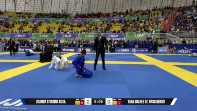 Yara Soares Do Nascimento vs Izadora Cristina Silva 2025 Brasileiro Jiu-Jitsu IBJJF