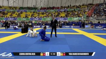 Yara Soares Do Nascimento vs Izadora Cristina Silva 2025 Brasileiro Jiu-Jitsu IBJJF