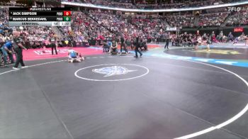 126-5A Semifinal - Jack Simpson, Ponderosa vs Marcus Bekkedahl, Poudre