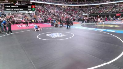 126-5A Semifinal - Jack Simpson, Ponderosa vs Marcus Bekkedahl, Poudre