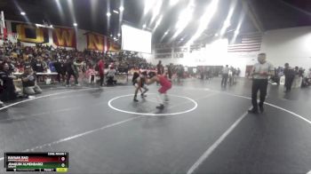 138 lbs Cons. Round 1 - Rayaan Rao, Harvard Westlake vs Joaquin Almendariz, Arroyo