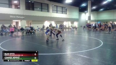 152 lbs Round 3 (16 Team) - Silas Stits, Indiana Smackdown Gold vs Conner Wright, Applied Pressure X Kame