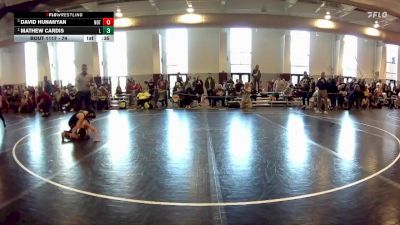 74 lbs Semifinal - Mathew Cardis, Nova WC vs David Hunanyan, Scanlan Wrestling Academy