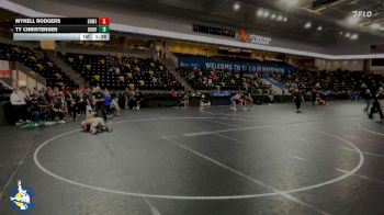 157 lbs 13th Place Match - Ty Christensen, Don Bosco vs Mykell Rodgers, Brown Deer/Messmer/Shorewood