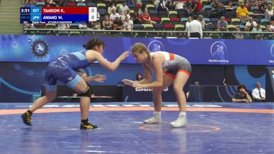 61 kg 1/8 Final - Karol Tamson, Estonia vs Waka Awano, Japan