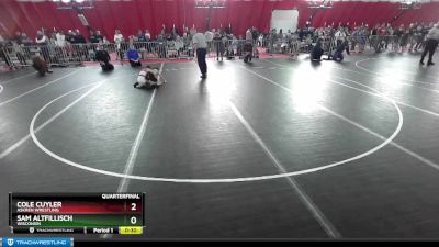 70 lbs Quarterfinal - Cole Cuyler, Askren Wrestling vs Sam Altfillisch, Wisconsin