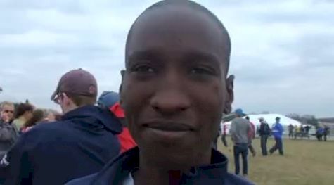 Sam Chelanga Liberty after repeating as champ of 2010 NCAA XC Championships