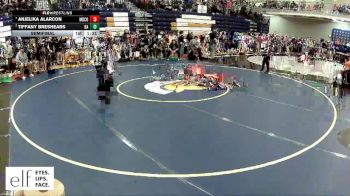 135 lbs. Semifinal - Tiffany Breshears, Broken Arrow vs Anjelika Alarcon, McDonald County