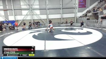 130 lbs Cons. Semi - Ethan Stock, All-Phase Wrestling Club vs Brendan Bleau, Bozeman Wrestling Club