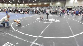 61 lbs Semifinal - Ceder Smith, Unattached vs Owen Oberg, NorCal Elite
