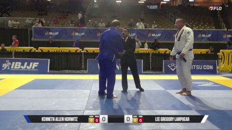Lee Gregory Lanphear vs Kenneth Allen Horwitz 2026 Pan Jiu Jitsu IBJJF Championship