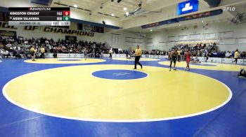 109 lbs Round Of 32 - Kingston Cruzat, Folsom vs Aiden Talavera, Reedley