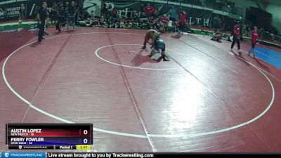 113 lbs Placement (16 Team) - Austin Lopez, New Mexico vs Perry Fowler, Utah Gold