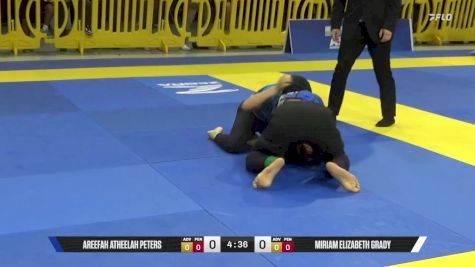 Miriam Elizabeth Grady vs Areefah Atheelah Peters 2025 Pan IBJJF Jiu-Jitsu No-Gi Championship