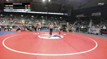 3A-175 lbs Cons. Semi - Levi Jones, Mountain View vs Rudy Hall, Lovell
