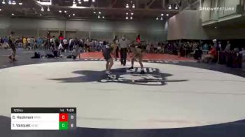 120 lbs Prelims - Conner Heckman, Ride Out vs Tyler Vazquez, Apex Black