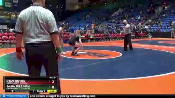 145 lbs Quarterfinal - Dyani Rivera, Aurora (West Aurora) vs Sajra Sulejmani, Lincolnshire (Stevenson)