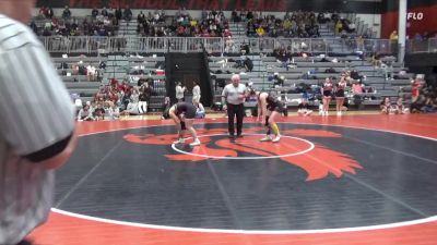 140 lbs Quarterfinal - Zayva Claussen, Oskaloosa vs Khloee Schmidt, Western Dubuque