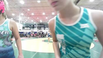 128 lbs Rr Rnd 1 - Shannon Logue, Kraken Black - Girls vs Reese Montgomery, Central Pennies