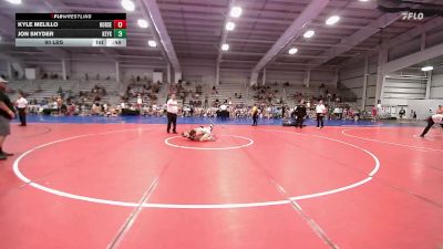 90 lbs Rr Rnd 1 - Kyle Melillo, Iron Horse vs Jon Snyder, Keystone Krush