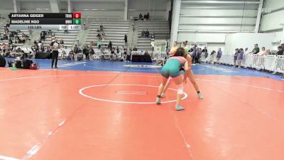 132 lbs Rr Rnd 2 - Aryanna Geiger, Team Dark Horse - HSG vs Madeline Ngo, MetroWest United Pink - HSG