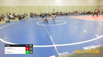 55 lbs Final - Camden Batton, Untouchables 9u Purple vs Ryker Byrd, Oklahoma Elite 9U