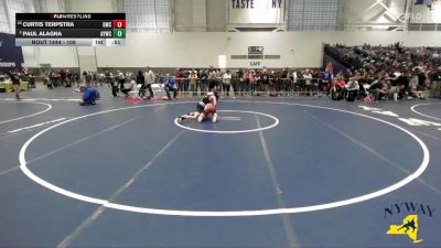 106 lbs Cons. Round 2 - Paul Alagna, Amherst Youth Wrestling Club vs Curtis Terpstra, Gouverneur Wrestling Club
