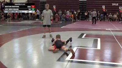 PW-11 lbs Semifinal - Levi Wiechmann, TWC vs Daxton Destival, Wapsie Valley Wrestling Club