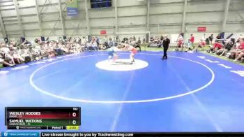 182 lbs Round 2 (8 Team) - Wesley Hodges, Idaho vs Samuel Watkins, Kansas Blue