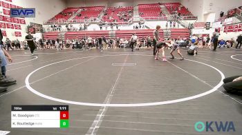 70 lbs Rr Rnd 3 - Millicent Goodgion, Chandler Takedown Club vs Kloe Routledge, Husky WC