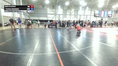 72 kg Champ. Rd Of 32 - Berlyn Davis, Granite Wrestling Club vs Olivia Georges, CORDOBATRAINED