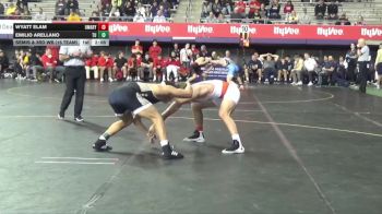 174 lbs Semis & 3rd Wb (16 Team) - Emilio Arellano, Tiffin vs Wyatt Elam, UMary