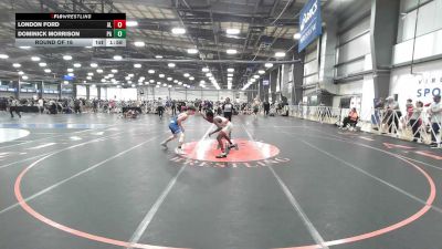 120 lbs Round Of 16 - London Ford, AL vs Dominick Morrison, PA