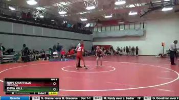 Round 3 - Emma Hall, Saint Ansgar vs Hope Chiattello, Cedar Falls