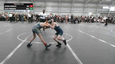 72 lbs Round 1 (6 Team) - Ayden Minnick, Shamrock WC vs Jack Freeman, Contenders WA Green