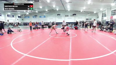 C-138 lbs Final - Greyson Meyer, PA vs Nico Maisel, WV