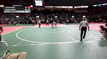 114 lbs Semifinal - Mason Nagel, DWC3 vs Elijah Bushy, BEASTA