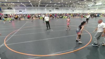 114 lbs Cons. Round 5 - Onica Gradeless, M3 Wrestling vs Melanie Loynaz, Kongkrete