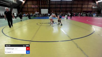 155 kg Rr Rnd 1 - Isabella Gretzinger, Journeymen Wc vs Sky Lewit, Tri State Wrestling