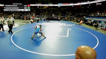 I-190 lbs Cons. Round 2 - Tanner Scaccia, Columbia vs William Coughlin, Newburgh