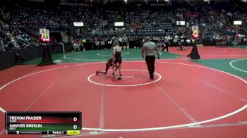 80 lbs Champ. Round 1 - Sawyer Breslin, GFF2 vs Trevon Frazier, TLWA