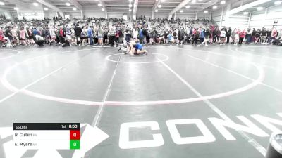 220 lbs Consi Of 32 #2 - Riley Cullen, PA vs Elijah Myers, NY