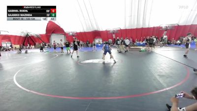 132-134 lbs Round 2 - Gaaniko Mazinda, Franklin Central Flashes vs Gabriel Roehl, Buffalo
