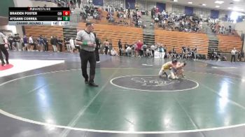 106 lbs Champ. Round 1 - Aydann Correa, Brawley vs Braiden Foster, Centennial