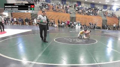 106 lbs Champ. Round 1 - Aydann Correa, Brawley vs Braiden Foster, Centennial