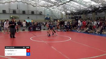 55 kg Consi Of 8 #2 - Dy'Vaire VanDyke, Seasons vs Zeke Seltzer, Central Indiana Academy Of Wrestling