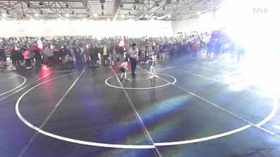 46 lbs Round Of 32 - Korban Grant, Athlos Wrestling vs Cadence Leach, Anderson Attack WC